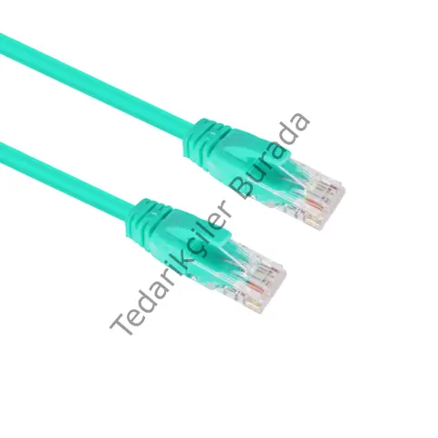 S-LINK SL-CAT6030GR CAT6 Patch 30CM Kablo (Yeşil)(1923)
