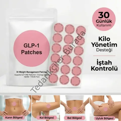 30 Adet Kilo Yönetimi Destek Bantları – İştah Kontrolü ve Günlük Wellness Desteği (5616)