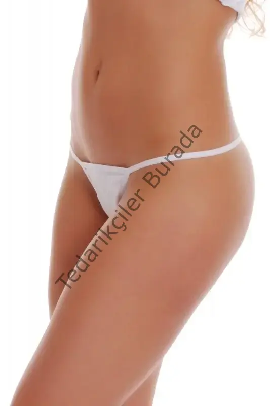 Beyaz İpli Tanga Tm1136