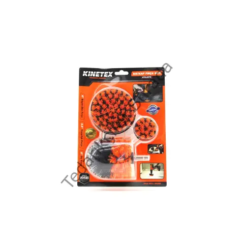 Matkap fırçası 3`lü set (4 inç, 3.5 inç, 2 inç)
