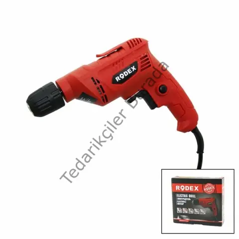 Kablolu  Elektirikli Matkap  0-2600 Rpm   450w  Ahşap: 25mm - Metal:10mm Rdx-1504 Bx40