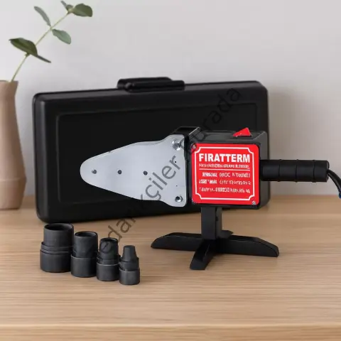 Makassız Plastik Boru Kaynak Makinesi 7