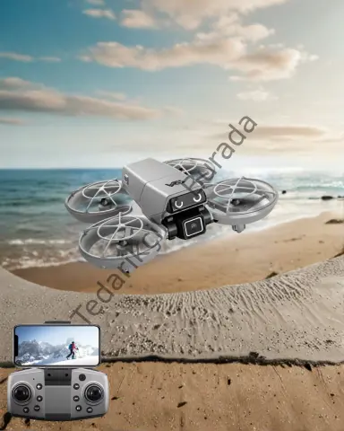 Mini Drone Fotoğraf Ve Video Çekimli Optical Hover Sistemli