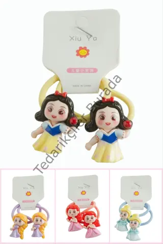 Kız Çocuk Lastikli Toka 2 Adet