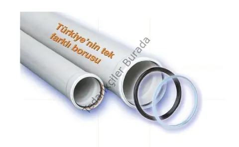 Ege Yıldız 50X2000 Pvc Boru 1,8 mm
