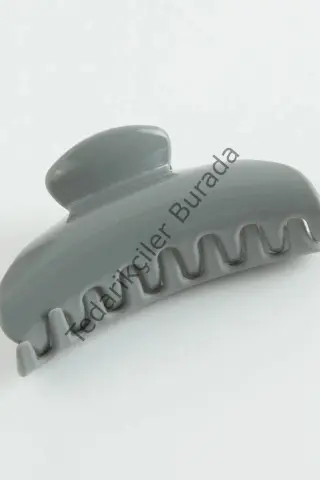 Plastik Oval Mandal Saç Tokası 8 Cm Sert Malzeme 1 Adet Asorti Renk Kullanım BX-313723