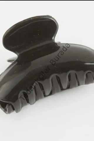 Sert Plastik 6 cm Düz Mandal Saç Tokası - Tekli Paket, Günlük Kullanım BX-313722