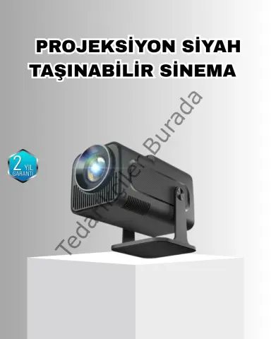 Taşınabilir Akıllı Projeksiyon Hdmı Usb Uyumlu Oyun Destekli Kompakt