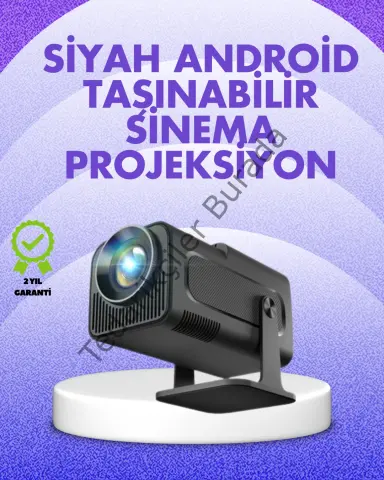 180° Dönebilen Gövde Tasarımıyla Tavan Yansıtmalı Taşınabilir Projektör