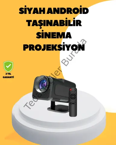 1080p Full Hd Çözünürlük Ve 4k Destekli Projektör