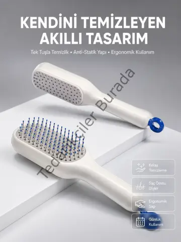 Kolay Temizlenen Fırçası Evcil Hayvanlara Özel Tüy Temizleme