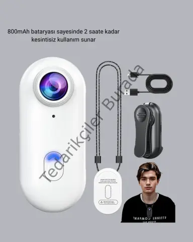 1080P Suya Dayanıklı Aksiyon Spor Kamerası 120° Geniş Açı ve WiFi Destekli