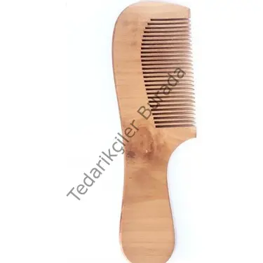 Ahşap Saplı Tarak 20'li 14cm