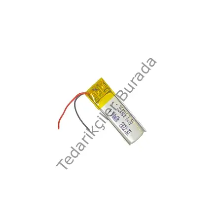 350926 3.7V 90 MAh Li-Polymer Pil Devreli/1.5A