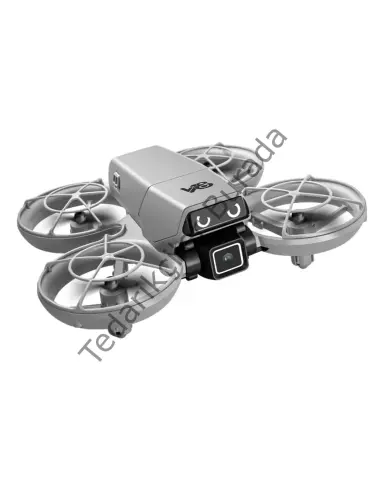 LED Işıklı Mini Drone Kameralı Headless ve APP Destekli