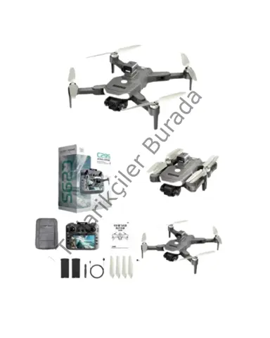 Katlanabilir Profesyonel Drone GPS Destekli Akıllı Özellikler ve Uzun Pil Ömrü