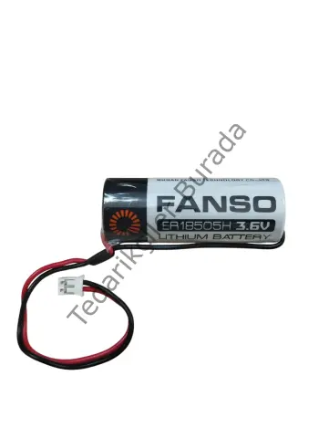 ER18505H Kablolu Konnektörlü (JST PH-2.0) 3.6V Pil (Li-SOCL2)