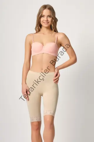 TEN MI Emay 3004 Soft Uzun Paça Dantel Boxer