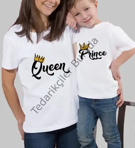 BK Gift 2’li Anne-Oğul Kombin Tişört Seti-1, Anneye Hediye, Anneler Günü Hediyeleri