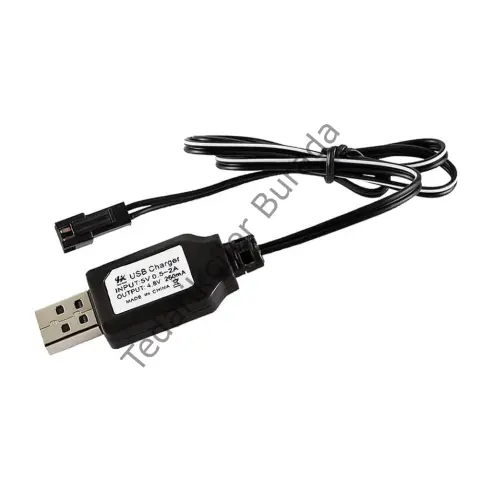 4.8V NI-CD / NI-MH Oyuncak Bataryası USB Şarj Kablosu