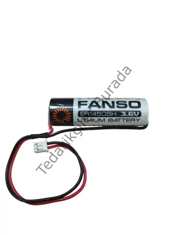ER14505H Kablolu Konnektörlü (JST PH-2.0) 3.6V Pil (Li-SOCL2)