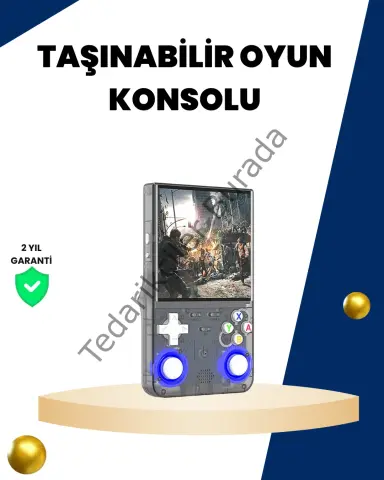 64GB Retro Oyun Konsolu 10.000 Oyunlu Taşınabilir El Konsolu