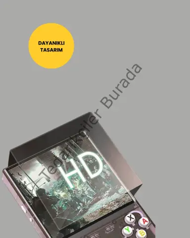 64GB Retro Oyun Konsolu 10.000 Oyunlu Taşınabilir El Konsolu