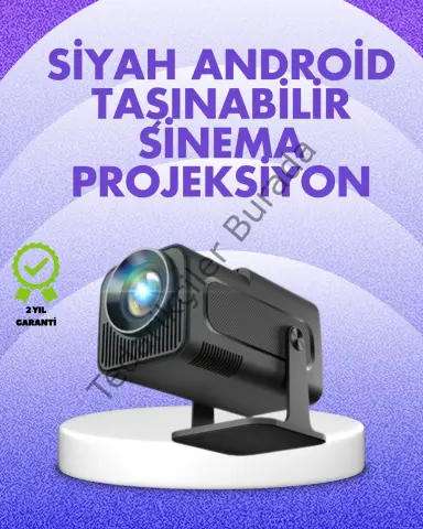 180° Dönebilen Gövde Tasarımıyla Tavan Yansıtmalı Taşınabilir Projektör