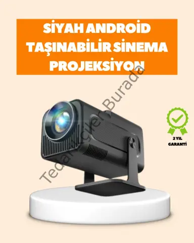 Otomatik Dikey Düzeltmeli ve Manuel Zoom Fonksiyonlu Akıllı Projektör