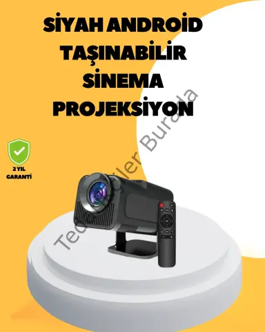 1080P Full HD Çözünürlük ve 4K Destekli Projektör