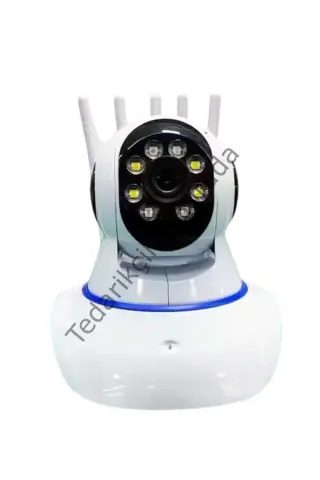 LED Aydınlatmalı 5 Antenli Motorlu 1080P Wifi Kamera Sensörlü