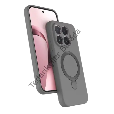 Newface Xiaomi Mi 17t Regal Magsafe Standlı Kapak - Titan Gri
