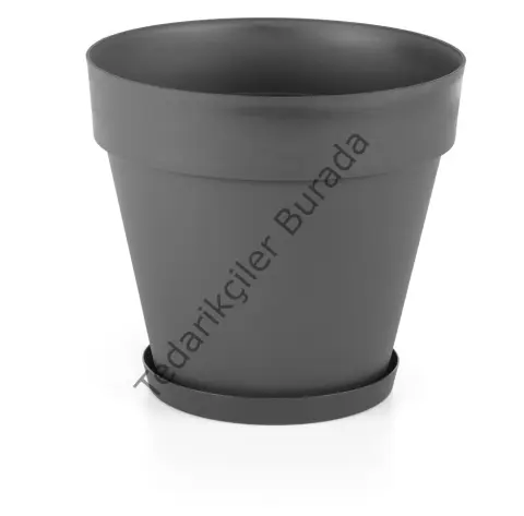 Yalı Saksı Dekoratif Tabaklı Saksı 1.7 Litre