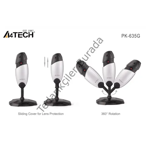 A4 TECH PK-635G 480P Dahili Mikrofonlu USB WEBCAM