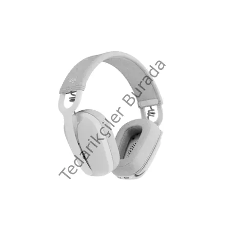 LOGITECH ZONE VIBE 100 Beyaz 981-001219   Bluetooth Microfonlu  Kablosuz Kulaklık(1923)
