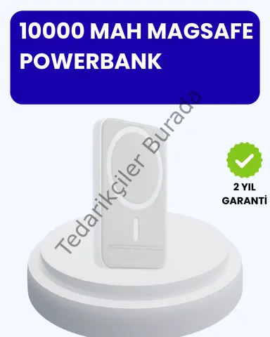 Magsafe Manyetik Powerbank İphone İçin Hızlı, Kablosuz Ve Güvenli Şarj