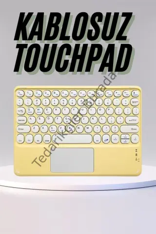Profesyonel Wifi Q Klavye Bluetooth Klavye Touchpad 10.8 Inç Yeni Nesil
