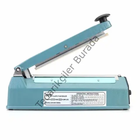 Fs-300 Metal Gövdeli Kullanımı Kolay Poşet Ağzı Kapama Yapıştırma Makinası (30cm) Impulse