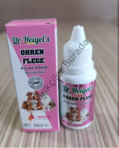 Kedi Kulak Temizleyici - Dr. Heigels  30ml