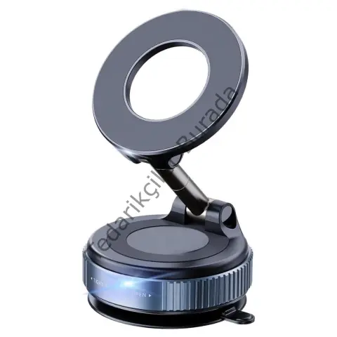 Vakumlu Emişli Manyetik Telefon Tutucu 360 Döner Başlık Güçlü Mıknatıslı İz Bırakmaz BX-313477
