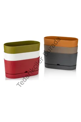 Begonya Pastel Balkon Saksı 5.5 Litre