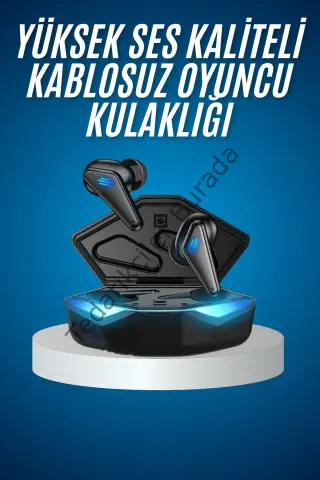 Bluetooth Kulaklık  Kulaklığı Rgb Işıklı Oyunlarda Düşük Gecikme