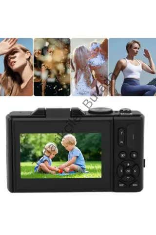 5k 75mp Hd Dijital Kamera 18x Dijital Zoom, Flaşlı,3.0 İnç Ekranlı Fotoğraf Makinesi