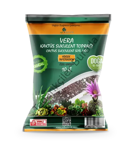 Kaktüs Sukulent Toprağı 10 Litre