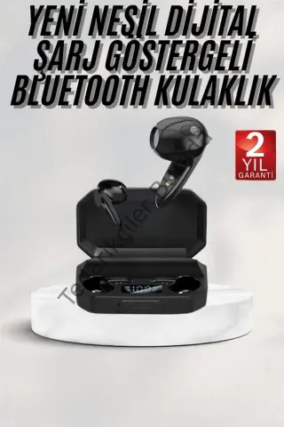 Siyah Profesyonel Kulaklık Hd Mikrofonlu Çağrı Cevaplayabilen