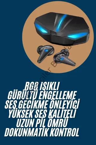 Wireless Kulaklık Mikrofonlu Bluetooth  Kulaklığı
