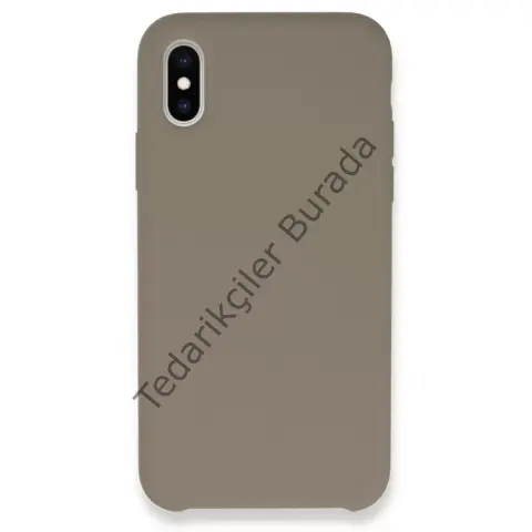 Apple İphone Xs Max Kılıf Lansman Legant Silikon - Bej