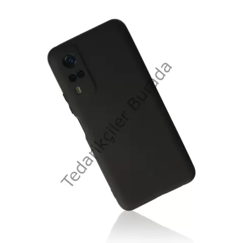 Vivo Y53s Kılıf First Silikon - Siyah