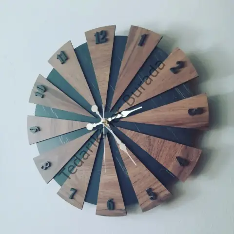 PARÇALI MODEL TASARIM DUVAR SAATİ