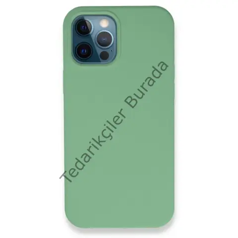 Apple İphone 12 Pro Kılıf Lansman Legant Silikon - Yeşil